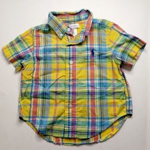 Baby Ralph Lauren Polo Shirt - Size 12M